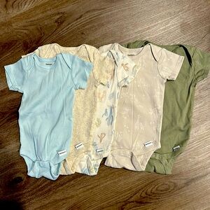 Lot of Short Sleeve - Gerber Onesies - 3-6 Month